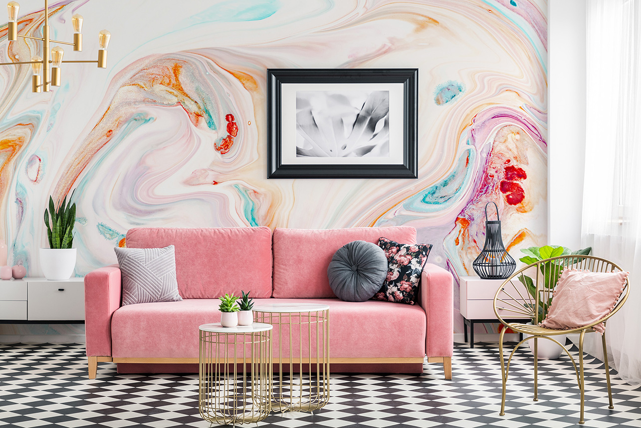 Operation ADORN – five ideas for a fashionable, glamorous living room!