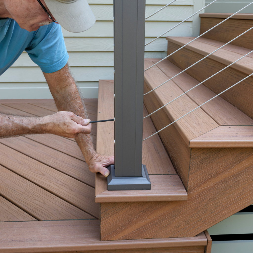 How Do You Install Deck Cable Railings? Terris Little Haven