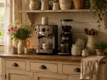 Cheap and Cozy Coffee Bar Setup That Works