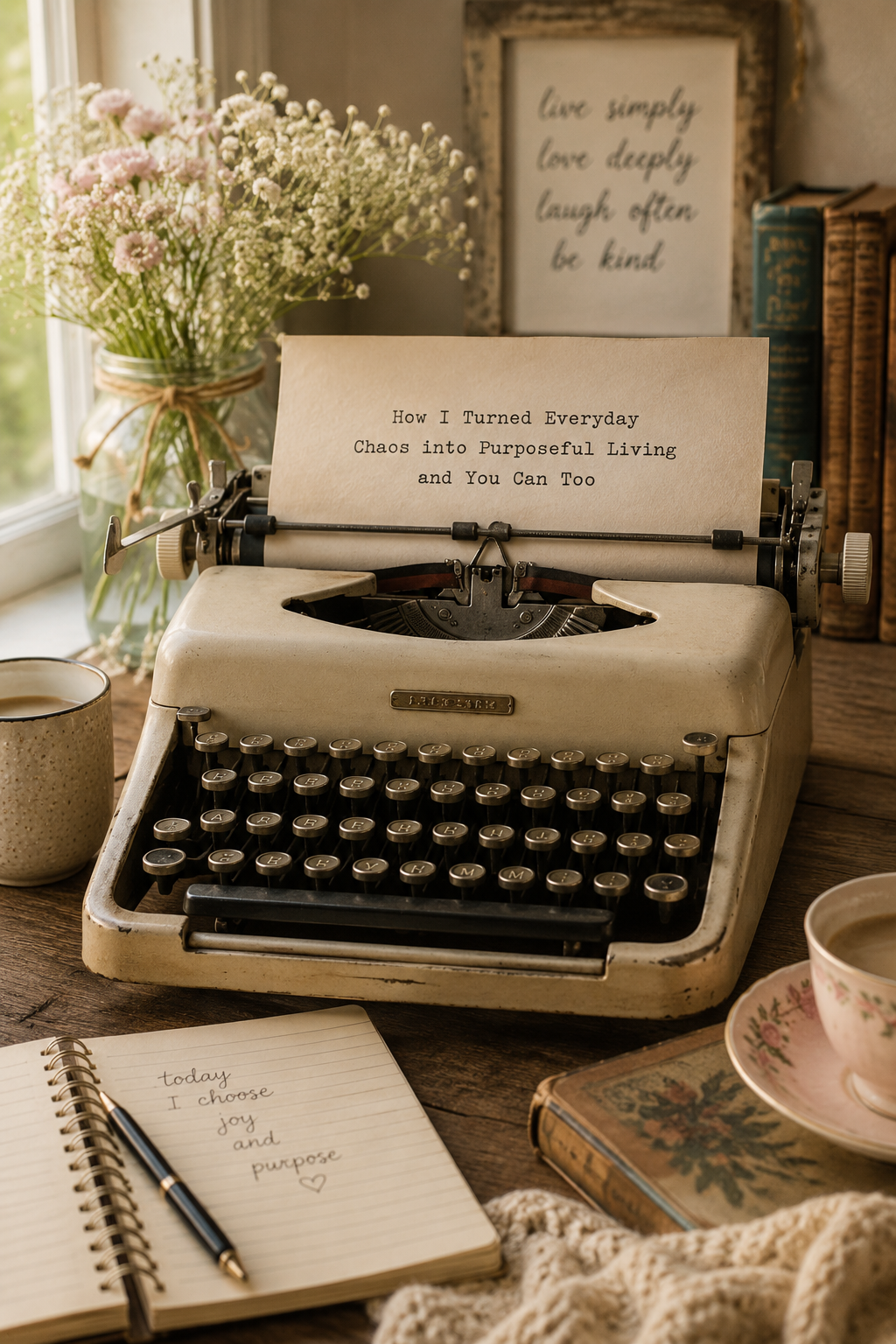 How I Turned Everyday Chaos into Purposeful Living and You Can Too