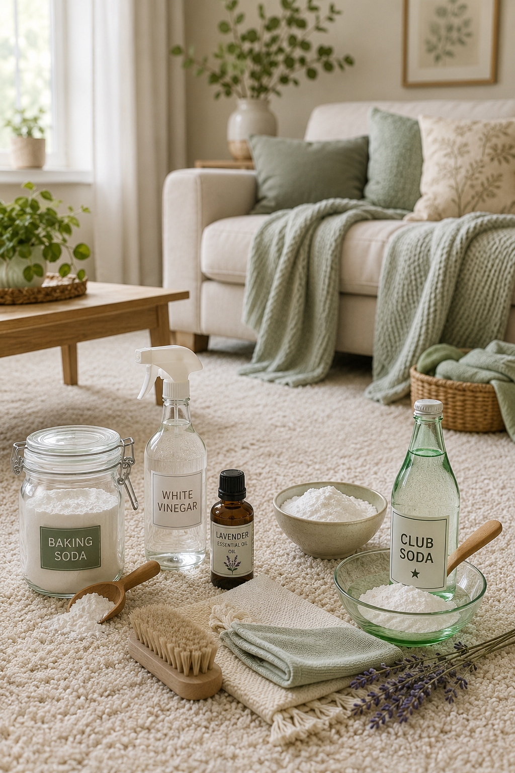 5 Ways to Clean Carpets Naturally