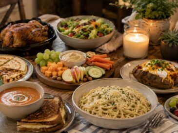 Meal Ideas for Those Days When You Just Don't Feel Like Cooking
