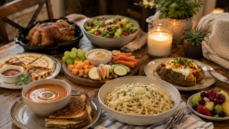 Meal Ideas for Those Days When You Just Don't Feel Like Cooking